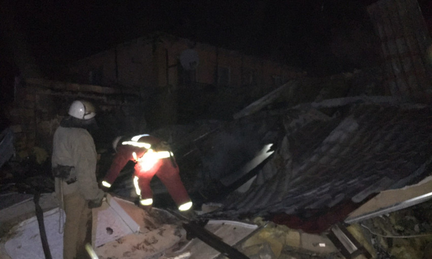В Первомайском районе спасатели ликвидировали пожар в частном жилом секторе