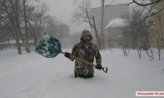 В Николаеве нехватка снегоуборочной техники