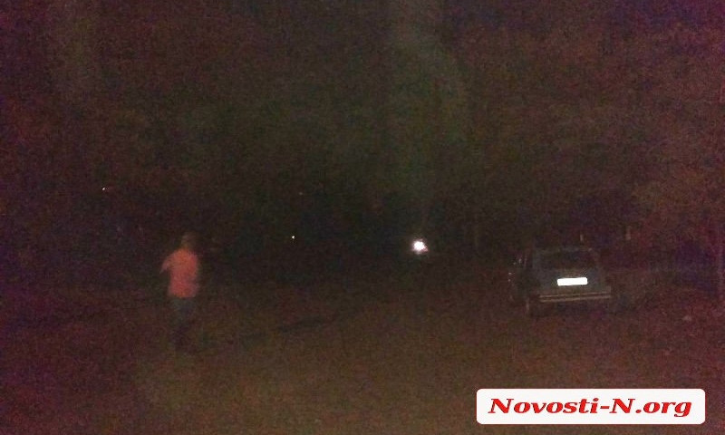 Ночью в Николаеве недостаточно освещаются улицы