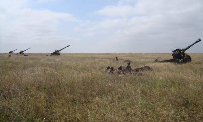 На Николаевщине береговые артиллеристы отработали боевые стрельбы