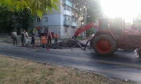 В Николаеве «Водоканал» разрыл отремонтированную дорогу