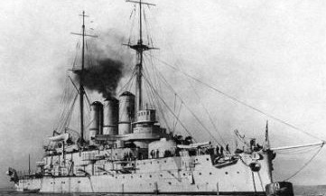 3 ноября 1906 года спущен на воду эскадренный броненосец "Евстафий"