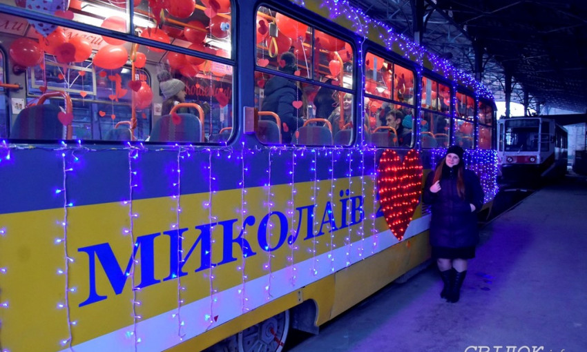 «Трамвайчик влюбленных» в День Святого Валентина