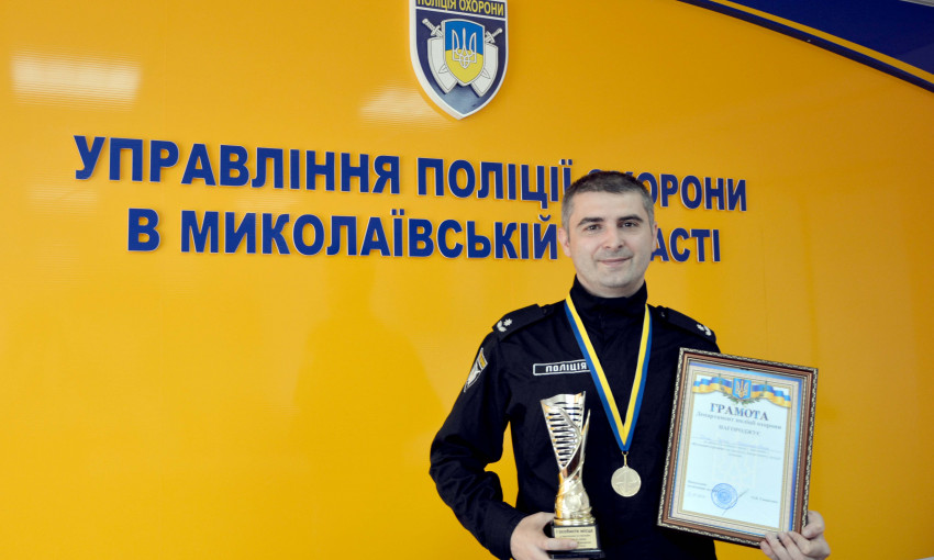 Николаевский майор полиции охраны завоевал «золото» на соревнованиях по пулевой стрельбе