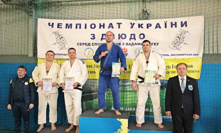 Николаевский дзюдоисты завоевали призовые медали на Чемпионате Украины