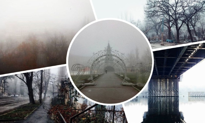Утро в тумане. Николаевцы в Instagram поделились фото туманного города