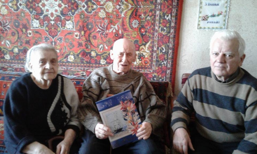 Свой 95-летний юбилей отметил участник боевых действий Второй Мировой войны, николаевец Михаил Канев