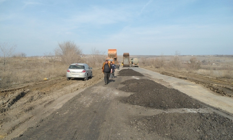 На Николаевщине начался ремонт трассы Н-14