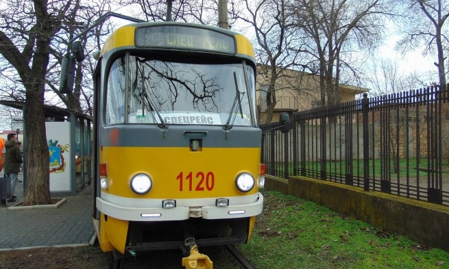 В Николаеве 105-летие запуска трамвая отметили «покатушками»