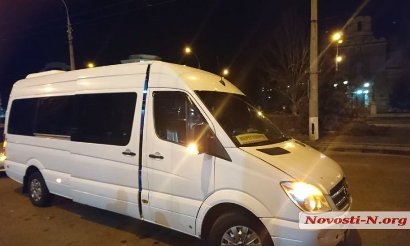 В Николаеве «Укртрансбезпека» проверила автобусы, едущие на Крым