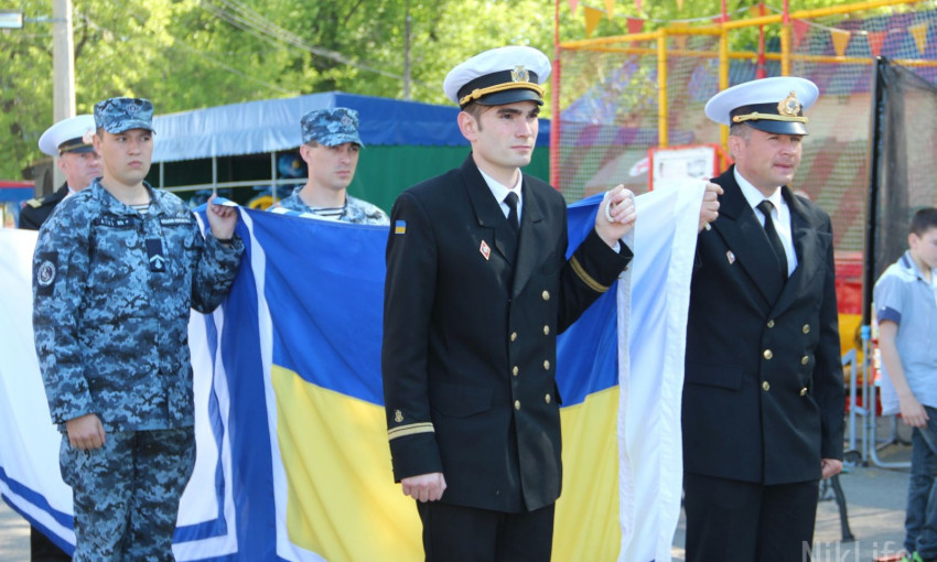 В Николаеве торжественно отметили 100 лет со дня создания ВМС