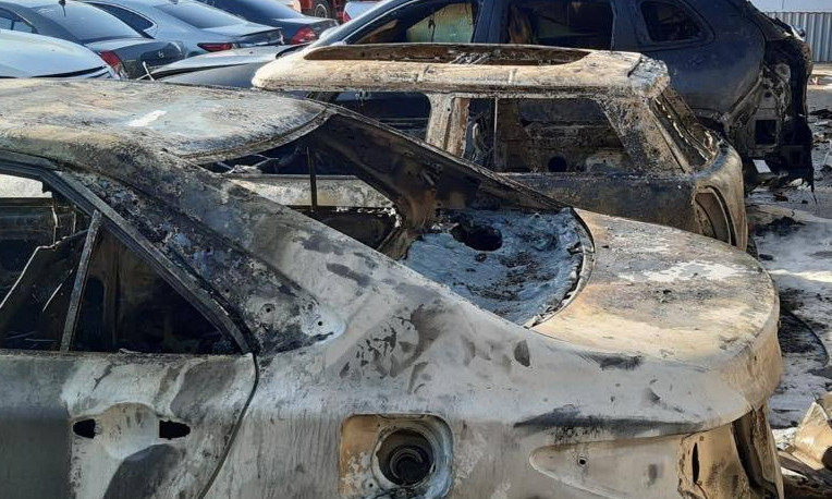 В Варваровке вчера вечером сгорело три автомобиля