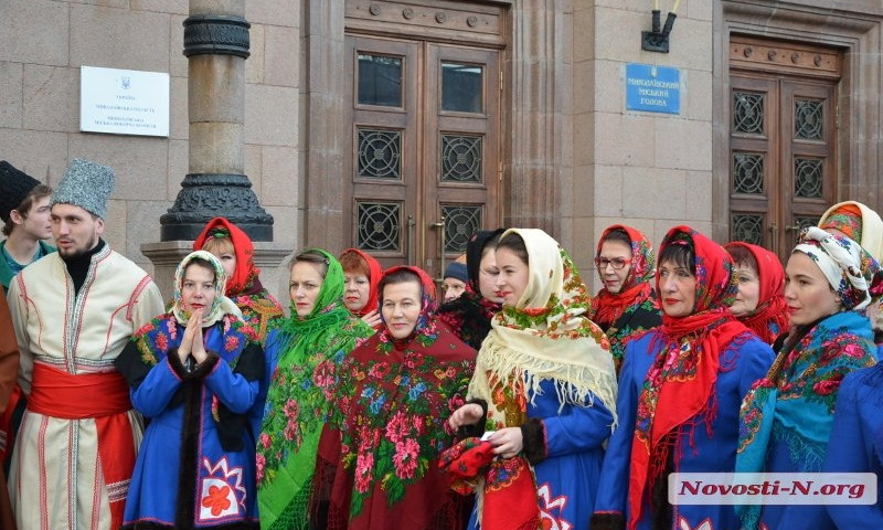 Николаевцы грандиозным праздничным концертом отметили Рождество Христово