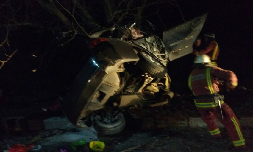В Первомайске автомобиль врезался в дерево: водитель – погиб, пострадали ребенок и пять пассажиров