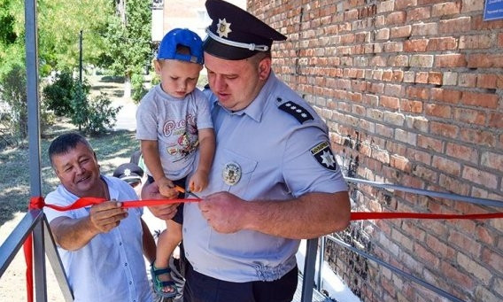 На Николаевщине открыли полицейскую станцию
