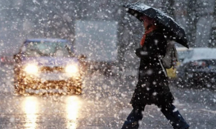 В Николаеве и Николаевской области завтра в течение дня ожидается мокрый снег и дождь