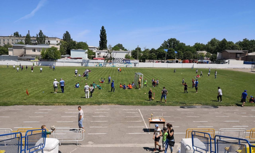 В Вознесенске состоялся большой футбольный праздник ко Дню защиты детей