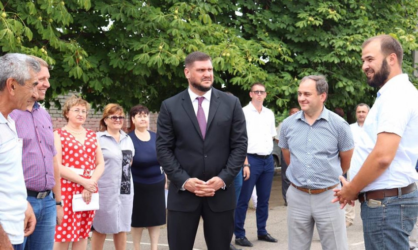 Алексей Савченко побывал с рабочей поездкой в Вознесенском районе
