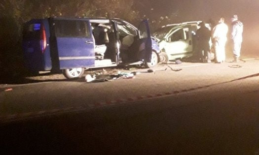 В Арбузинском районе на трассе произошла авария: погиб один человек и восемь - травмированы