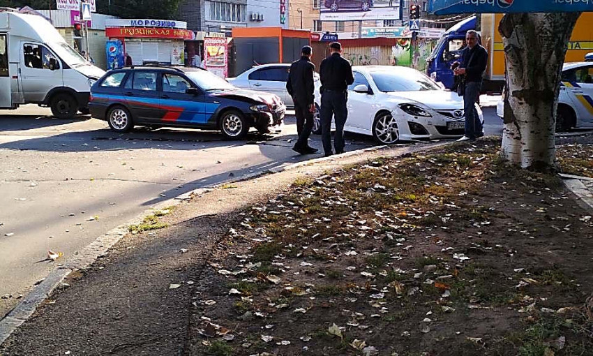 На проспекте Мира столкнулись две иномарки, один из водителей – под наркотическим опьянением