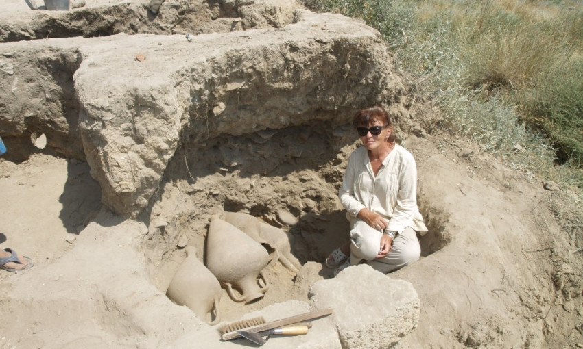 На территории античного города Ольвия археологи нашли древний сосуд из Спарты