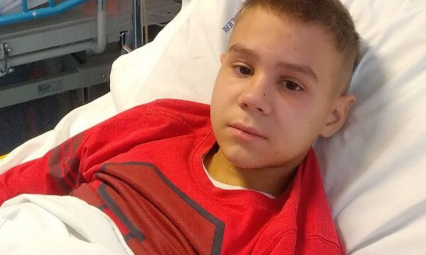 13-летнему николаевцу Ване Красножену нужна помощь для борьбы с острым лейкозом