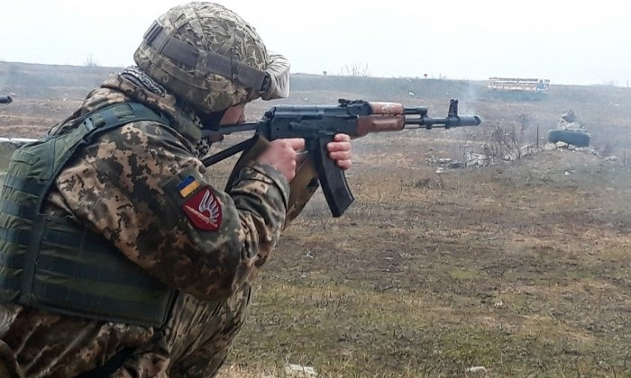 Николаевские десантники проводят мероприятия по боевой подготовке