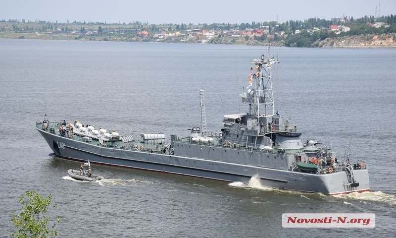 Николаевский судостроительный будет ремонтировать десантный корабль «Юрий Олефиренко»