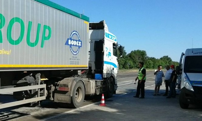 На Николаевщине «Укртрансбезопасность» продолжает проводить весовой и габаритный контроль на дорогах