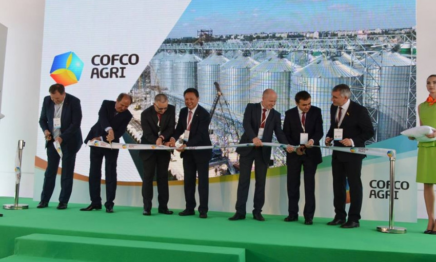 В Николаеве открыли новый терминал компании COFCO Agri