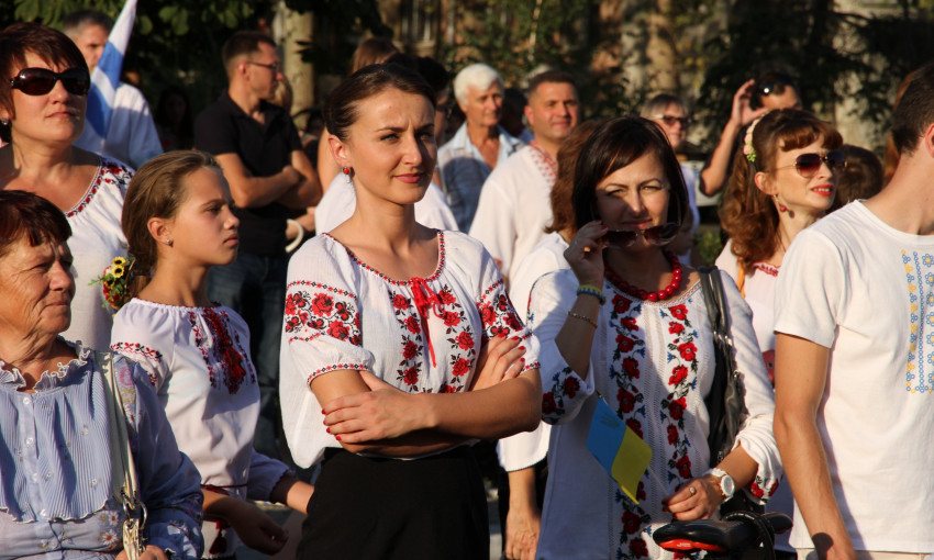 Николаевцы приняли участие в забеге в вышиванках