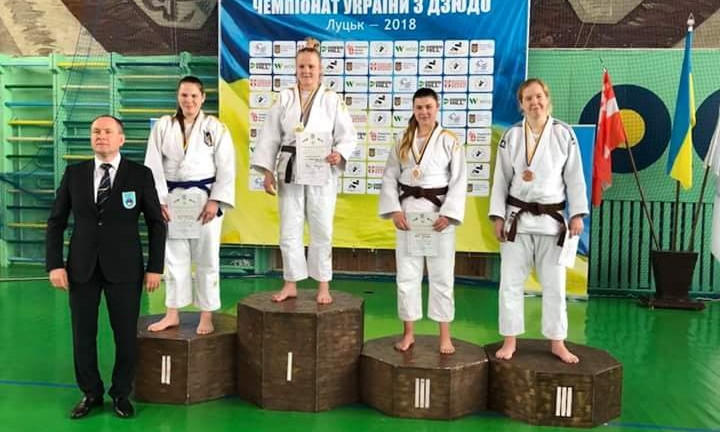 Дзюдоистка из Николаева Анна Антикало завоевала золотую медаль на чемпионате Украины