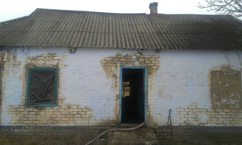 На Николаевщине из-за неосторожного обращения с огнем загорелся дом