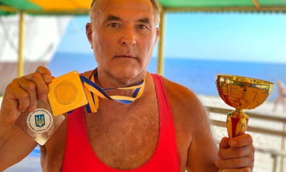 Николай Ворона стал шестикратным чемпионом Украины среди ветеранов