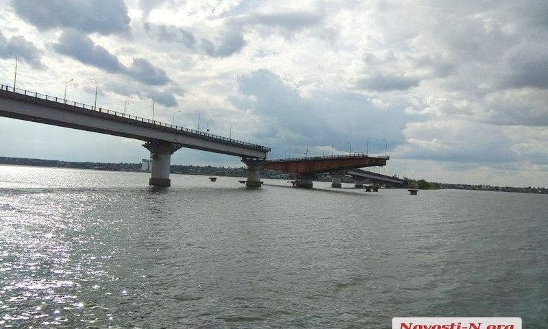В Николаеве разведут мосты 30 ноября - сегодняшнюю разводку отменили