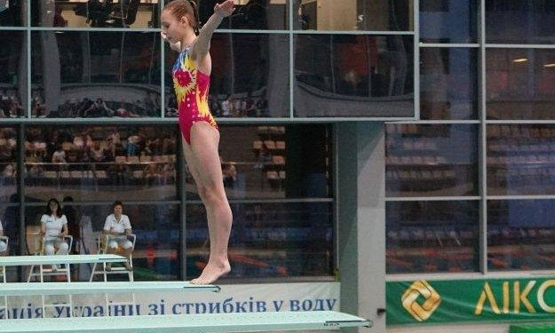 На чемпионате Украины по прыжкам в воду николаевские спортсменки завоевали золотые медали