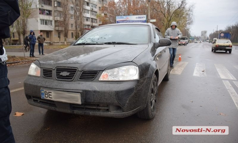 В Николаеве автомобиль сбил пешехода