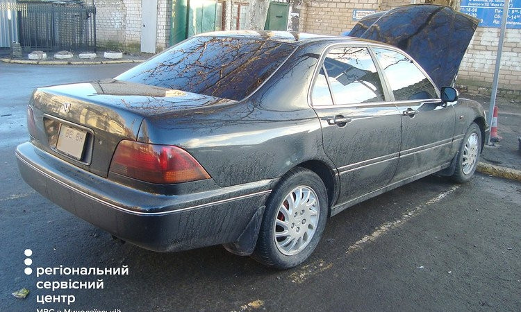 Николаевцу хотели продать «Honda» с «перебитым» номером кузова