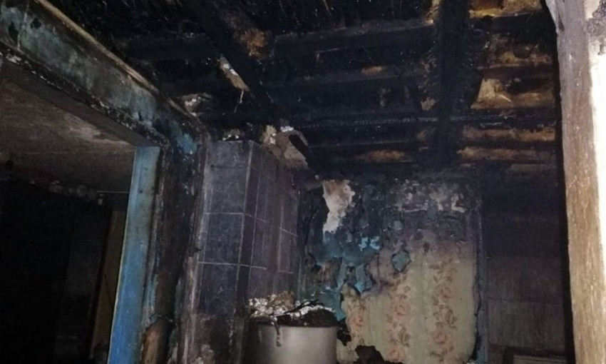 На Николаевщине горела летняя кухня