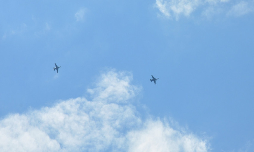 На полигоне «Широкий лан» под Николаевом военные из Украины, Молдовы, Грузии и США отработали авиаудары