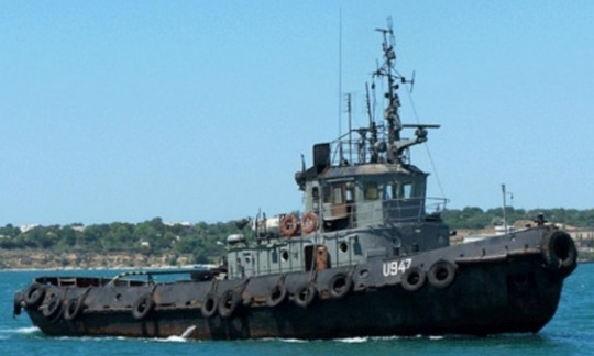 Буксир «Яны Капу» после ремонта, проведенного на базе ВМС ВС в Очакове на Николаевщине, вернулся в одесский порт 