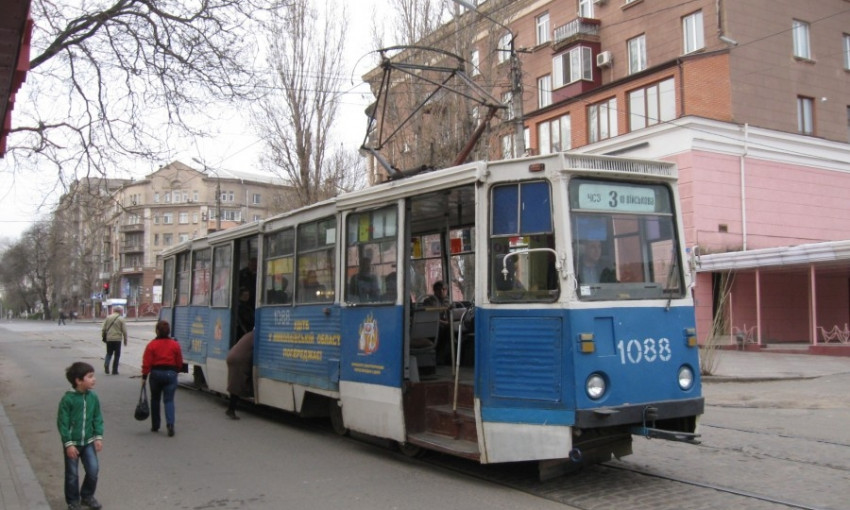 Сегодня в Николаеве будет остановлено движение трамвая №3