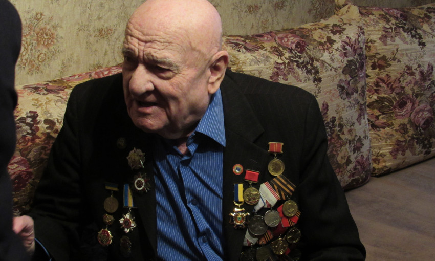 Свое 95-летие отпраздновал освободитель Николаева от фашистских захватчиков Дмитрий Иванец