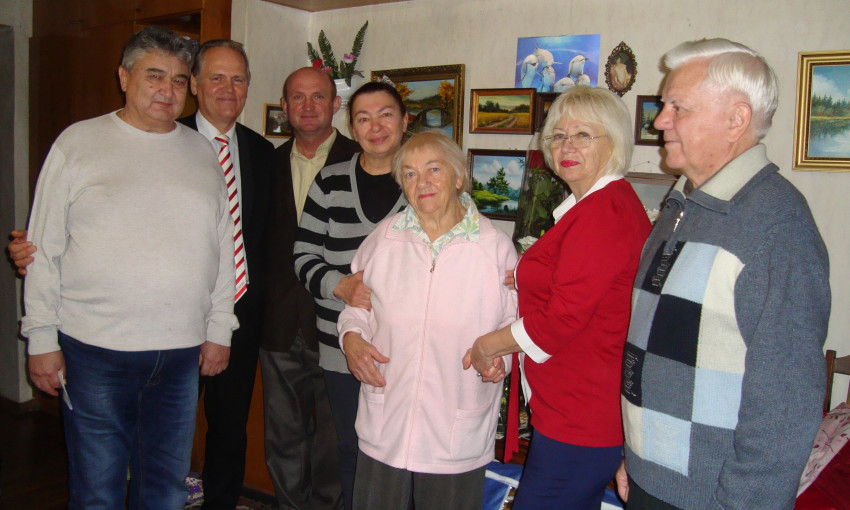 Жительница Николаева Полина Гордиенко отпраздновала свой 90-летний юбилей
