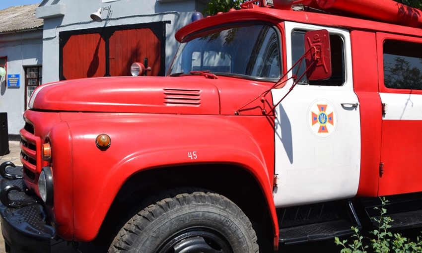 В Николаевской области открыли новое подразделение местной добровольной пожарной команды