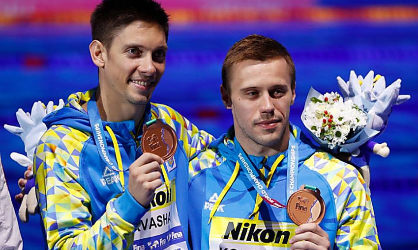 Николаевские прыгуны в воду Кваша и Колодий завоевали «бронзу» на чемпионате мира