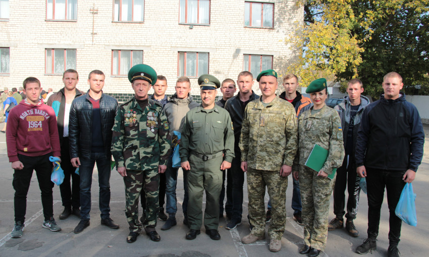 Государственная пограничная служба Украины продолжает комплектацию военнослужащими срочной службы