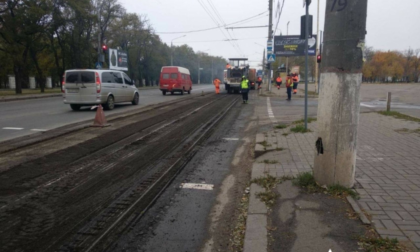 В Николаеве начали ремонт ПГУ — проезд по проспекту затруднен