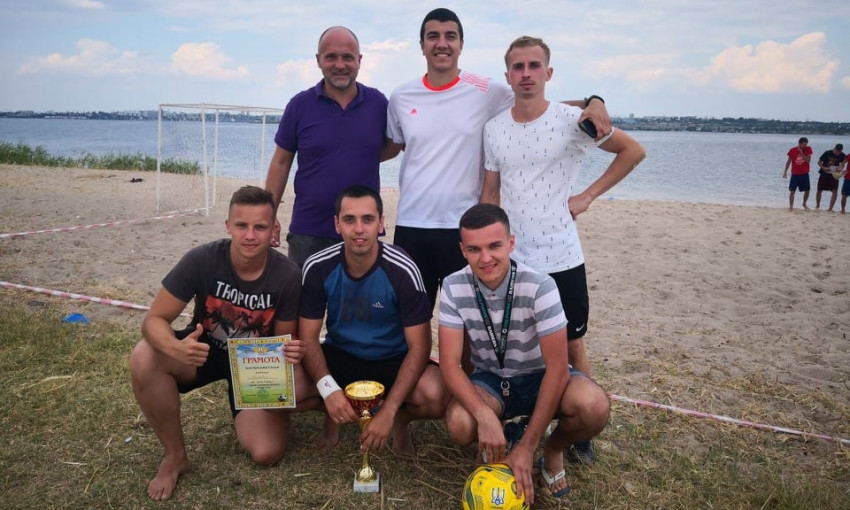 В Радсаде впервые состоялся турнир по пляжному футболу