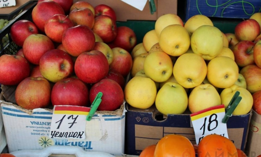 Цены на некоторые фрукты и овощи в Николаеве